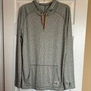 Howler Brothers Loggerhead men’s green lightweight hoodie size large